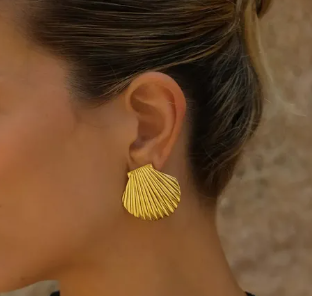 Aretes Conchas de mar