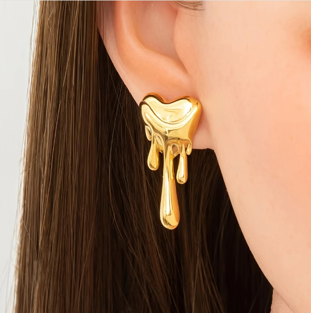 Aretes de corazón