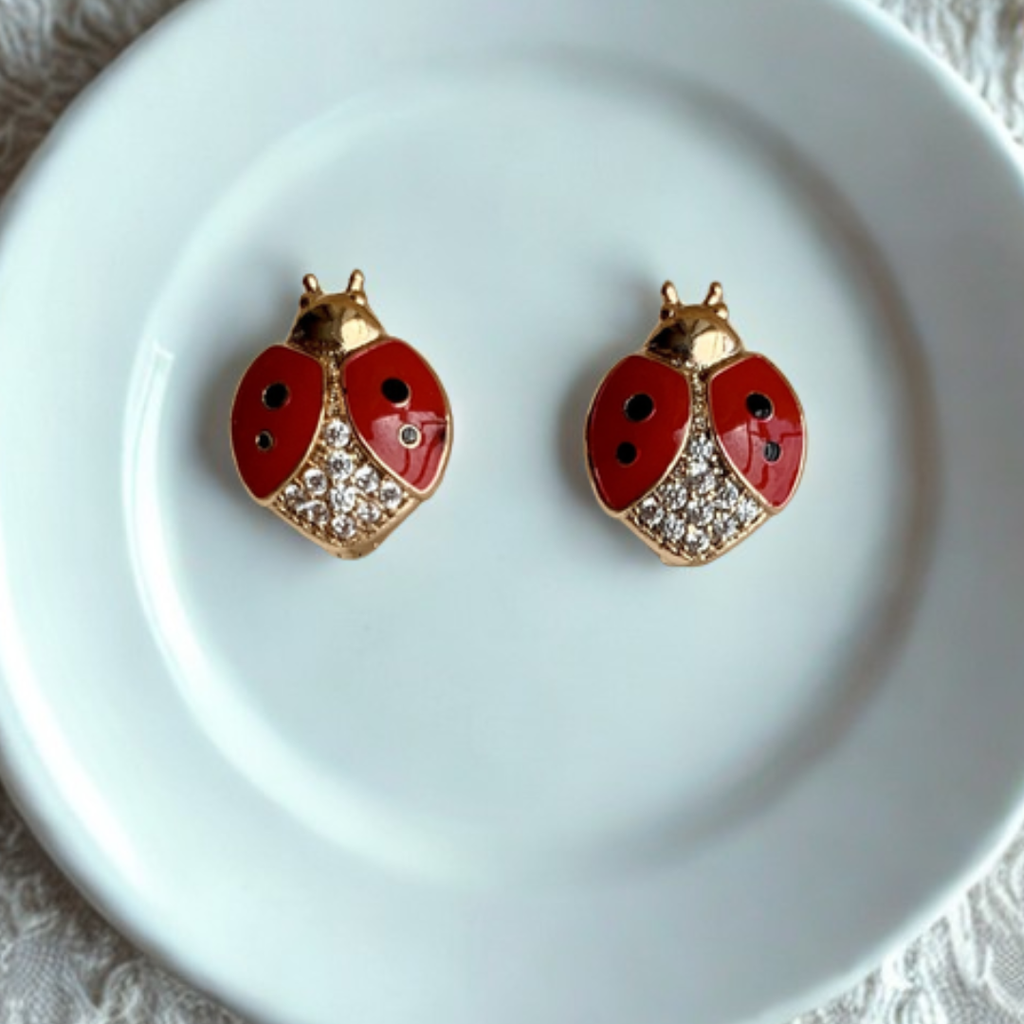 Aretes de mariquitas