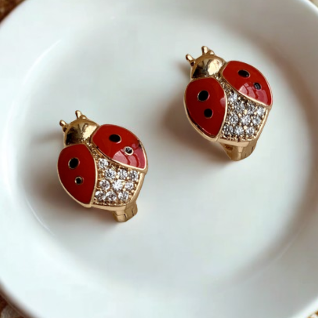 Aretes de mariquitas