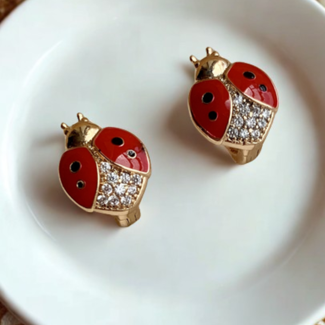 Aretes de mariquitas