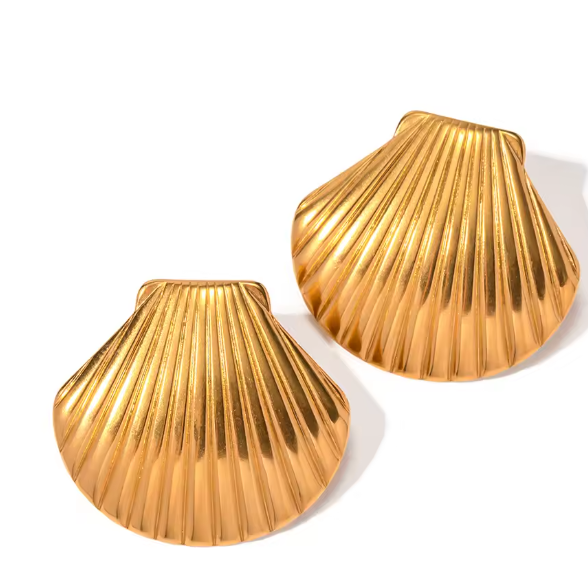 Aretes Conchas de mar