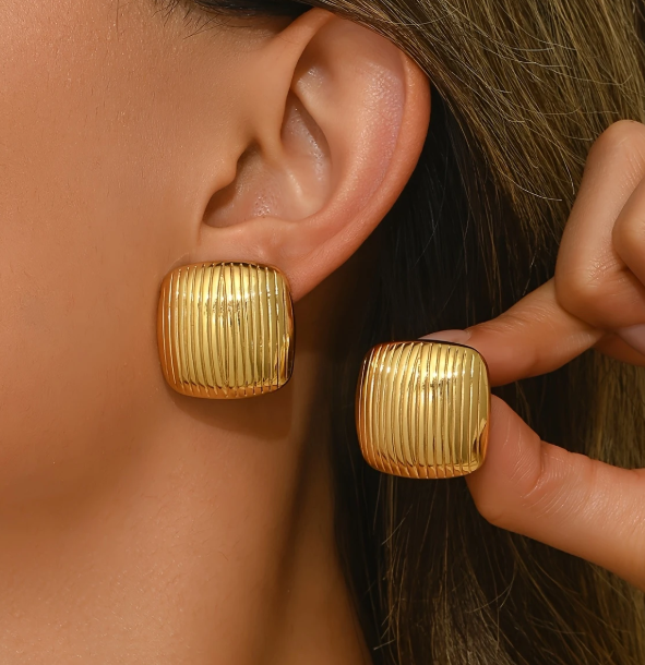 Aretes Cuadrados