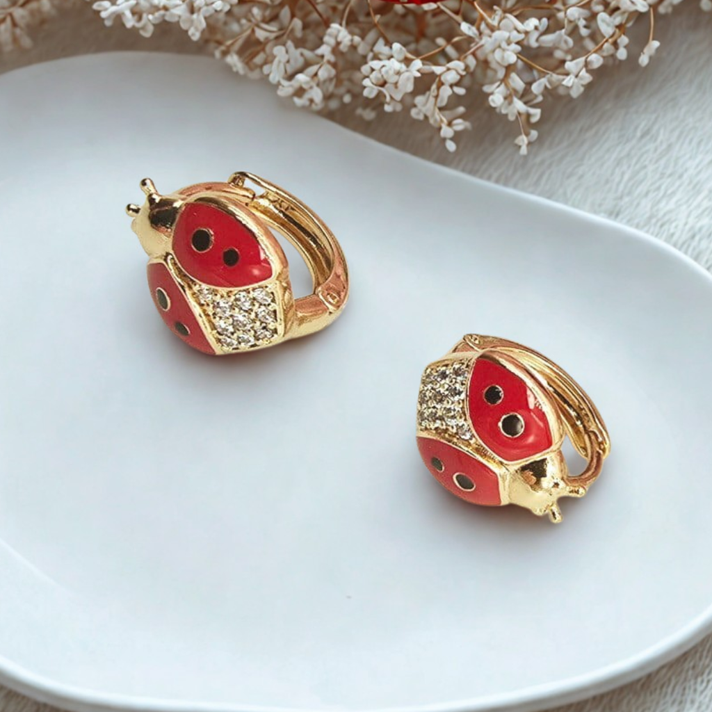 Aretes de mariquitas