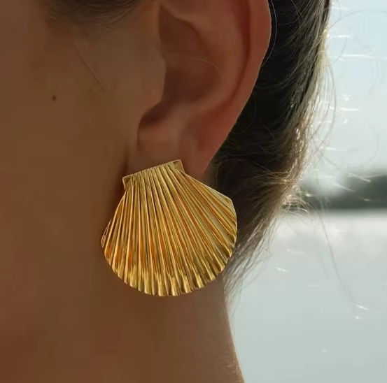 Aretes Conchas de mar