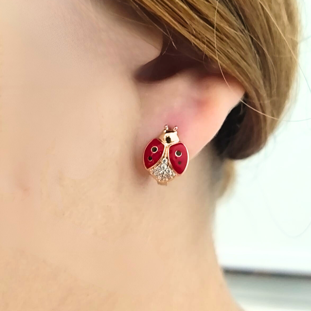 Aretes de mariquitas