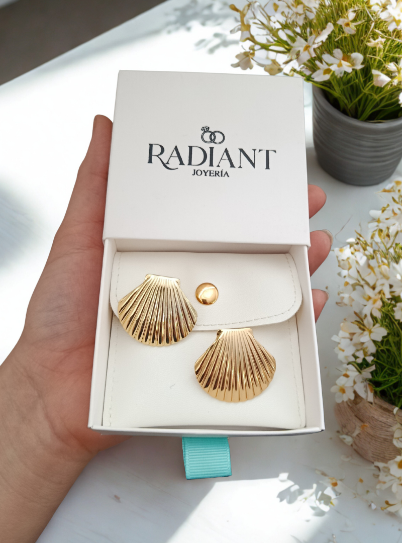 Aretes Conchas de mar