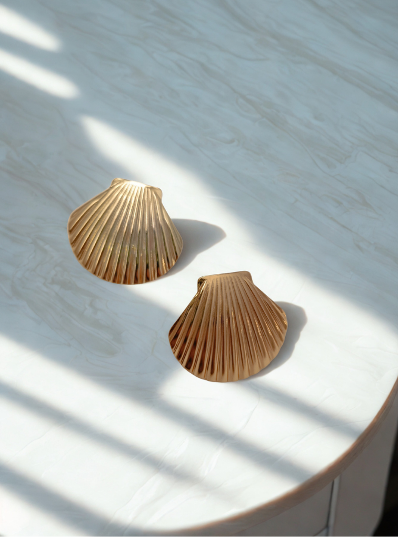 Aretes Conchas de mar